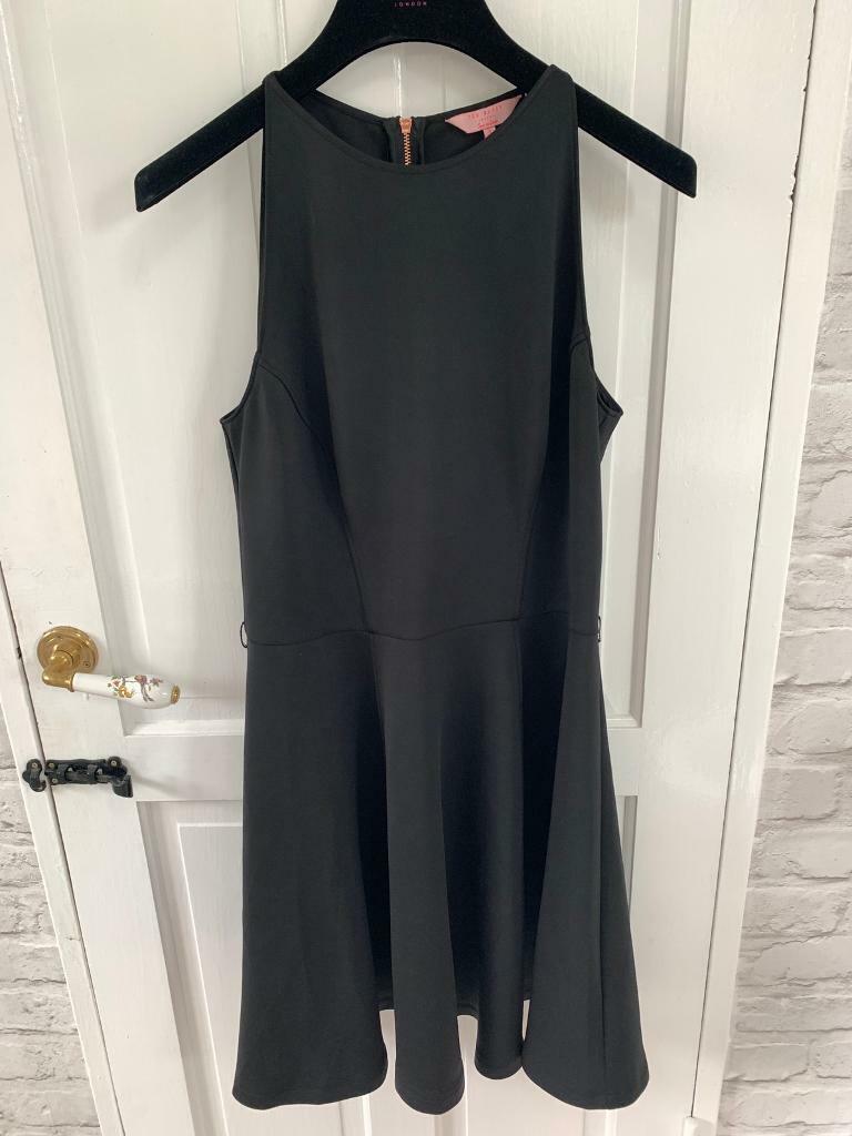 Ted Baker Black Dress 👗 Size 3