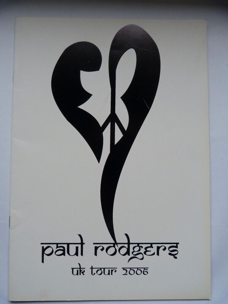 Two Vintage Tour Programmes/Booklets - Paul Rodgers & Everly Bros £5 each