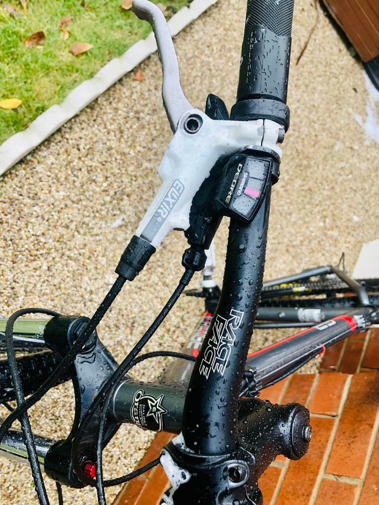Orange mtb Hardtail Medium frame