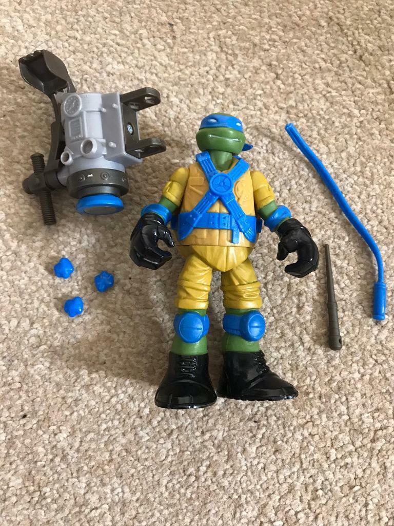 image for TMNT Ooze Launching Leonardo Figure 