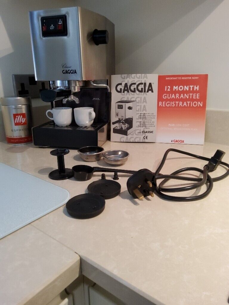 Gaggia Classic Espresso Coffe Machine (Old Model 2003)