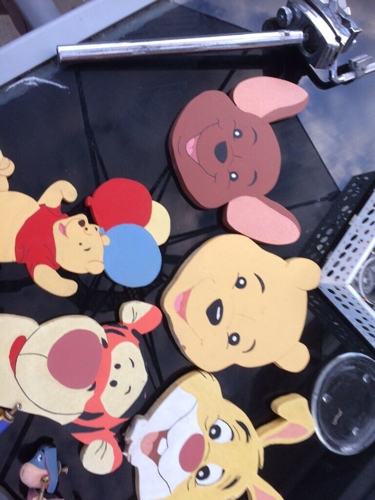 WINNIE THE POOH COLLECTION THESE ARE HAND MADE AND CRAFTED wall hangers