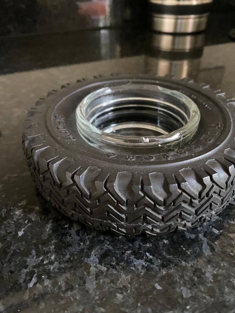 image for Vintage Firestone gum dipped tyre ashtray