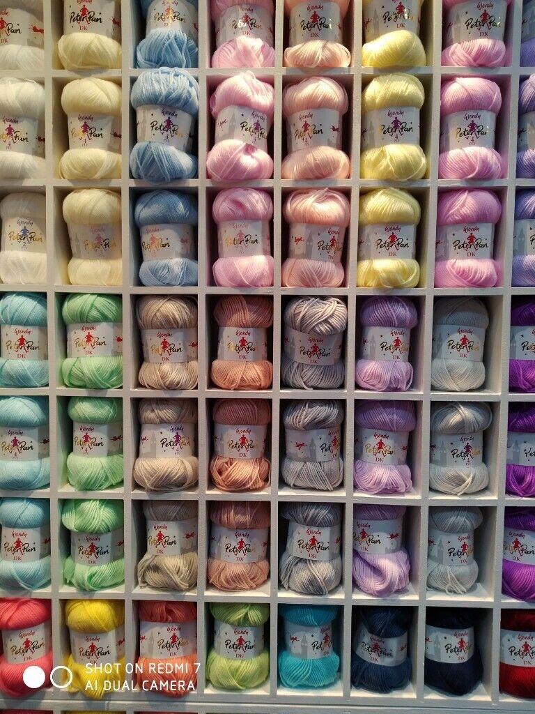 JAMES C BRETT BABY SUPERSOFT 3PLY KNITTING WOOL YARN 5X100G IN WHITE