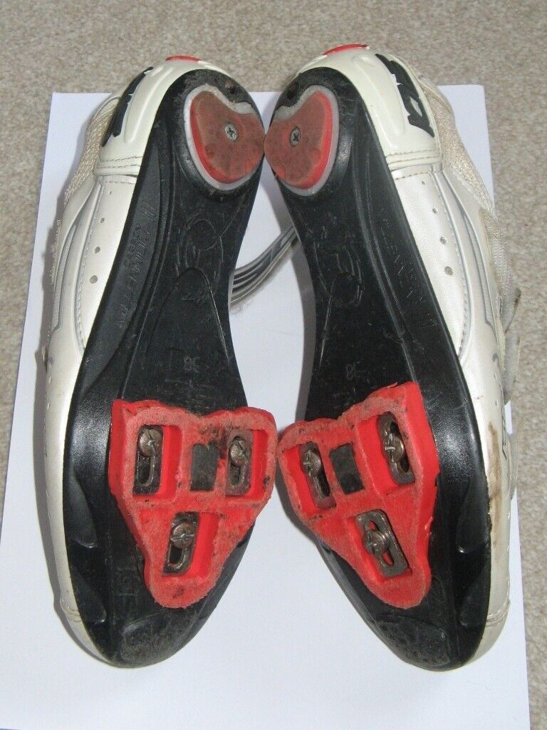 SIDI Carbon Millenium III Cycling Shoes Size 5, And New Cycling Cleats, 