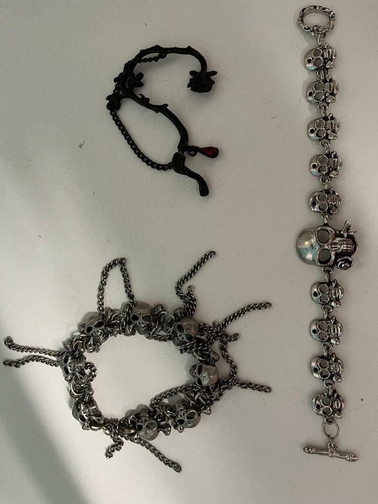 image for Silver plated Bracelet and Earring