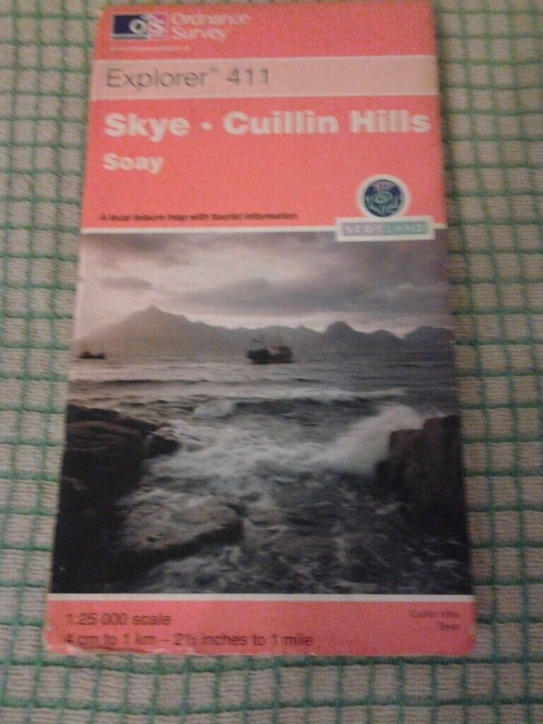 image for Ordnance Survey Explorer map: Skye - Cuillin Hills Soay