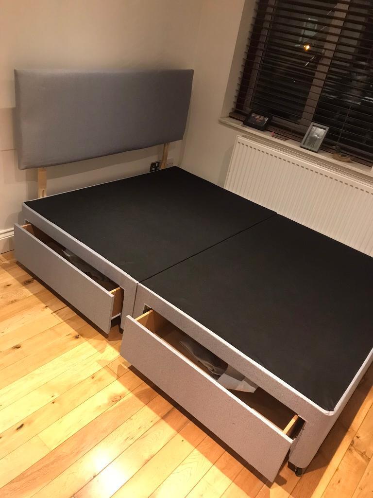 Brand New  Small double bed-double bed-single bed with mattress opt