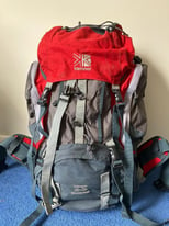 Karrimor 55 + 15 litre red rucksack 