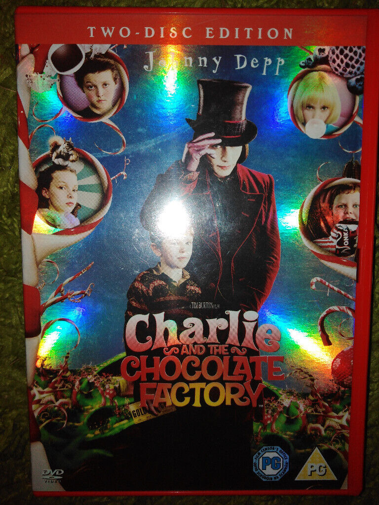 image for film fella-double disc dvd film,charlie and the choclate factory, 