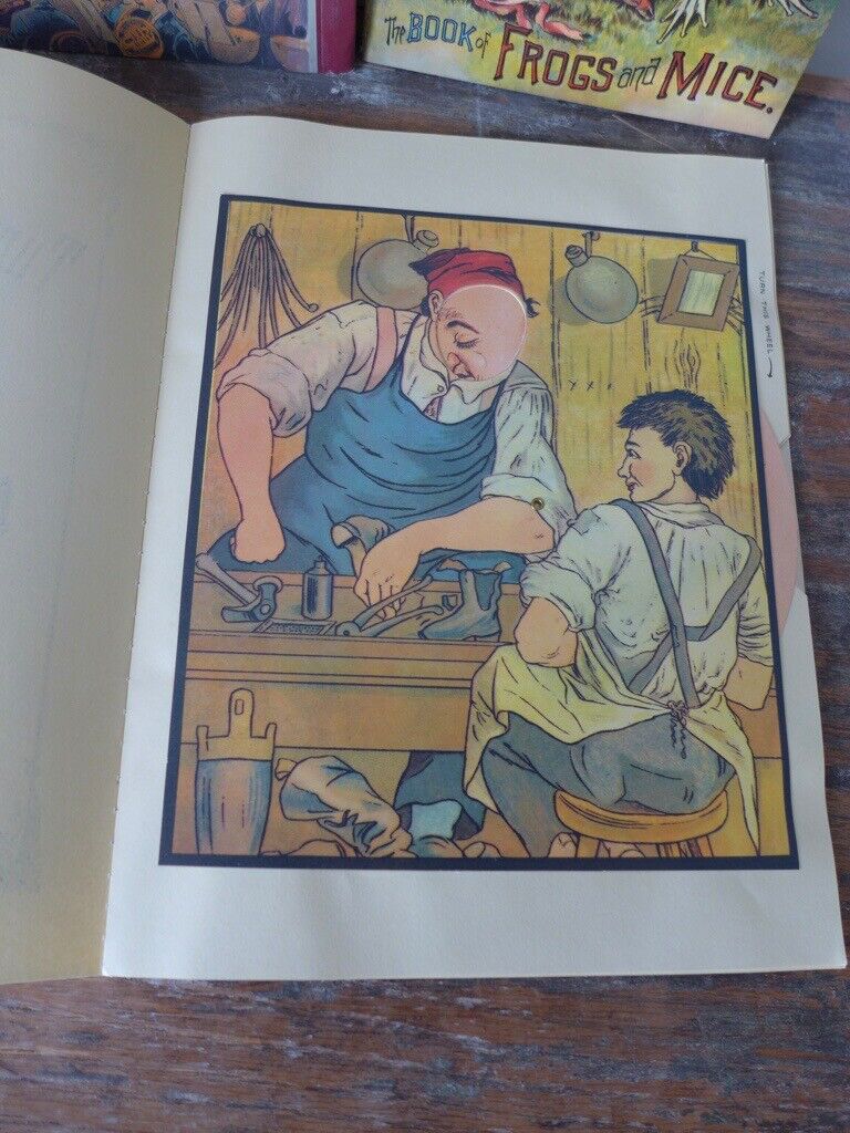 RARE! REPLICA Children’s Books: RED RIDING HOOD; THE BOOK OF FROGS AND NICE; TURN AGAIN, TURN AGAIN!