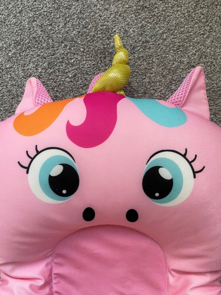 Baby Newborn Bath Tub Float Pillow Cushion Pink Unicorn Bromley Br1