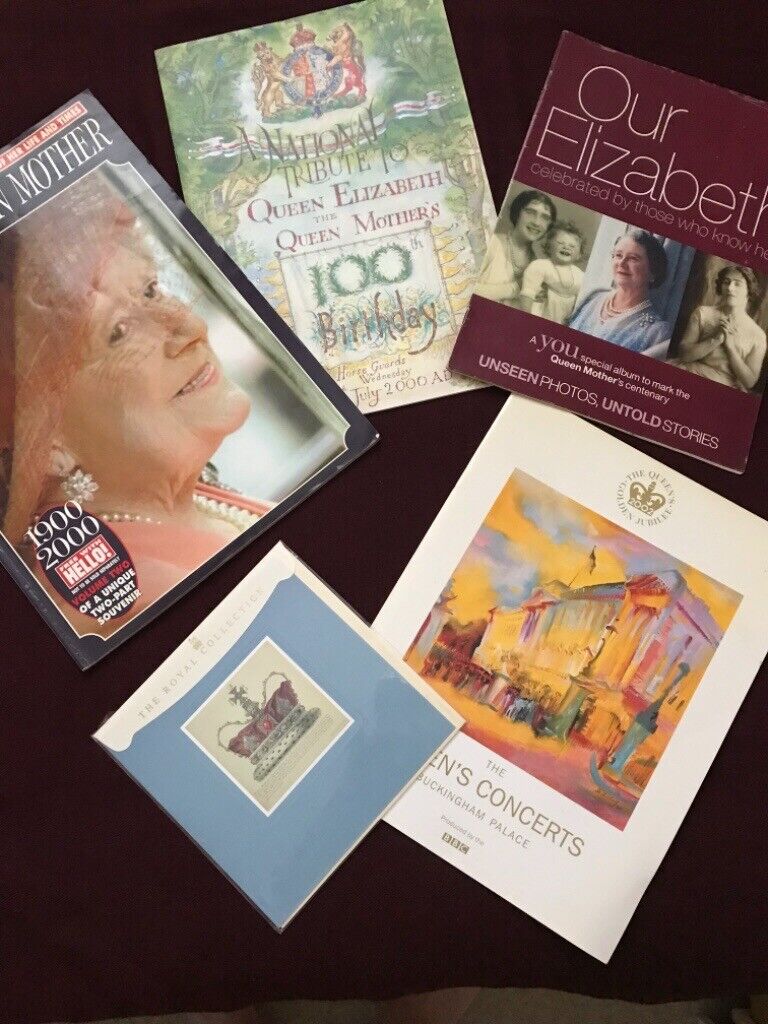 Royal Memorabilia- Queen Elizabeth the Queen Mother ( magazines, etc )