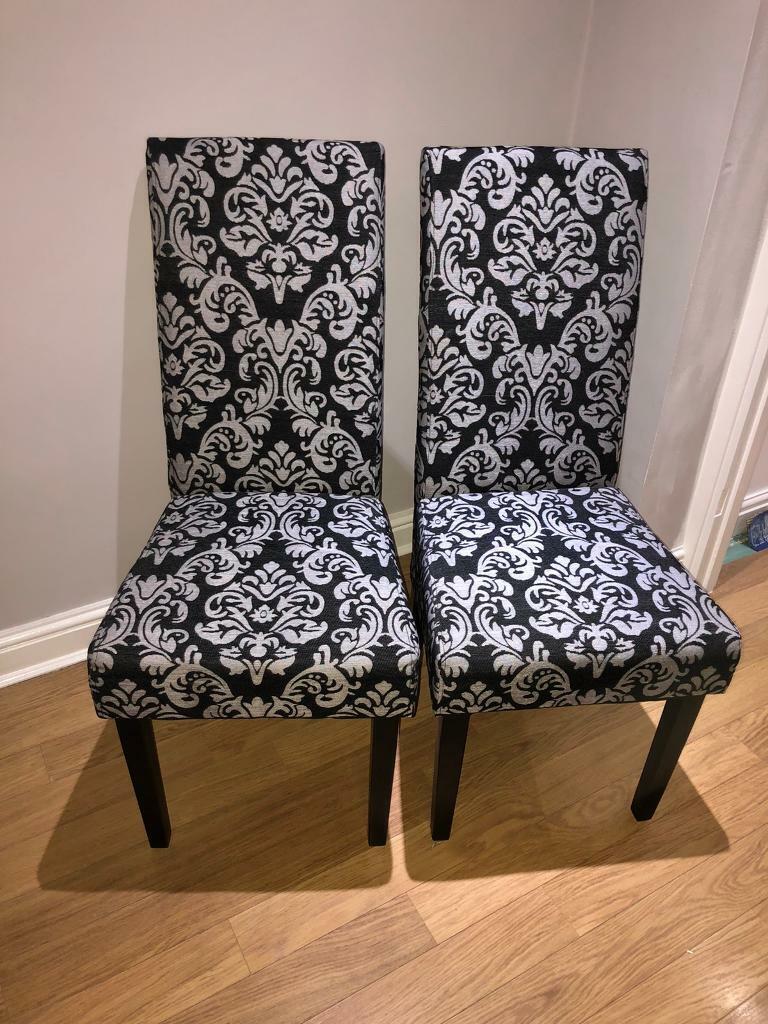 2 Dining room chairs 