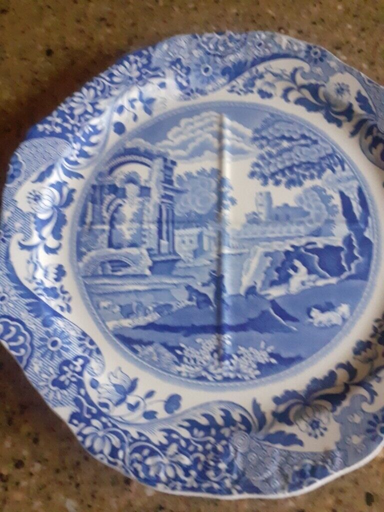 Copeland Spode Italian design quartered plate