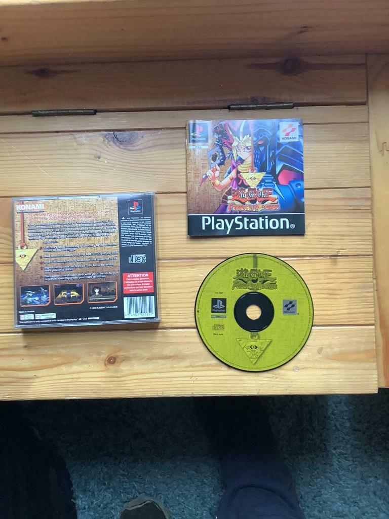 PlayStation one game Yu-go-oh forbidden memories 