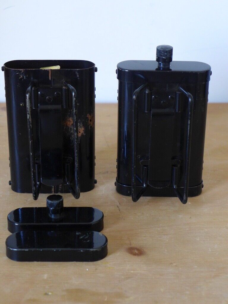 Vintage Hand-Held POLICE Flash Lights/Flashlights/Torches/Signal Lights /Lanterns. £90 for the two.
