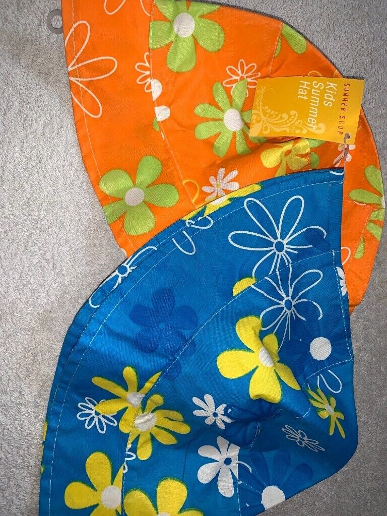 New 2 x Kids Summer Hats IP1