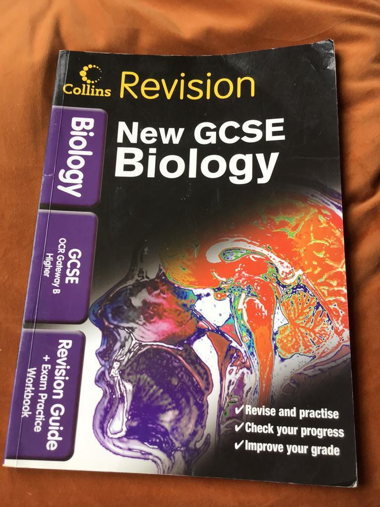 image for GCSE new Biology revision book