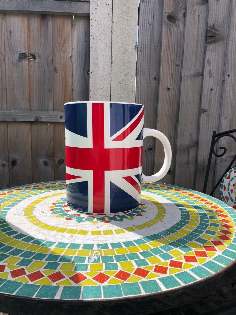 image for Large display tea mug 10” high x 8” diameter. Good 