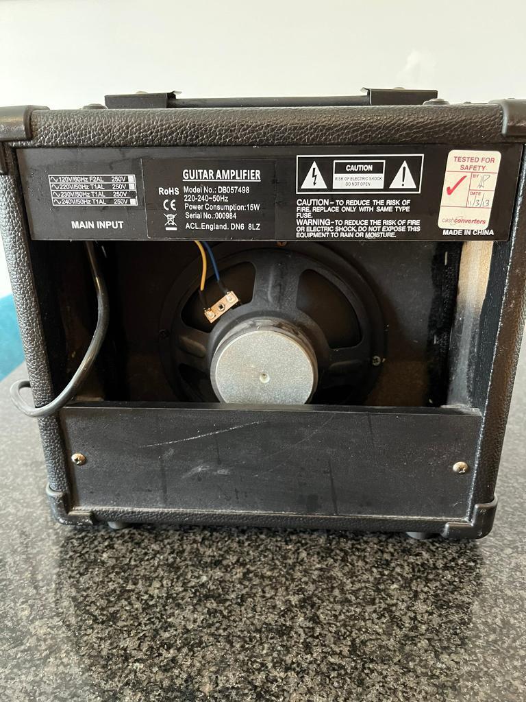 MS-15G 15 Watt Guitar Amplifier 