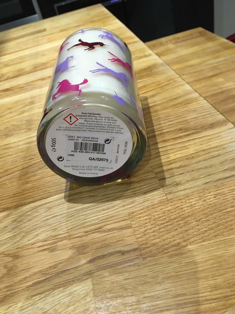 Next large scented candle unicorns new