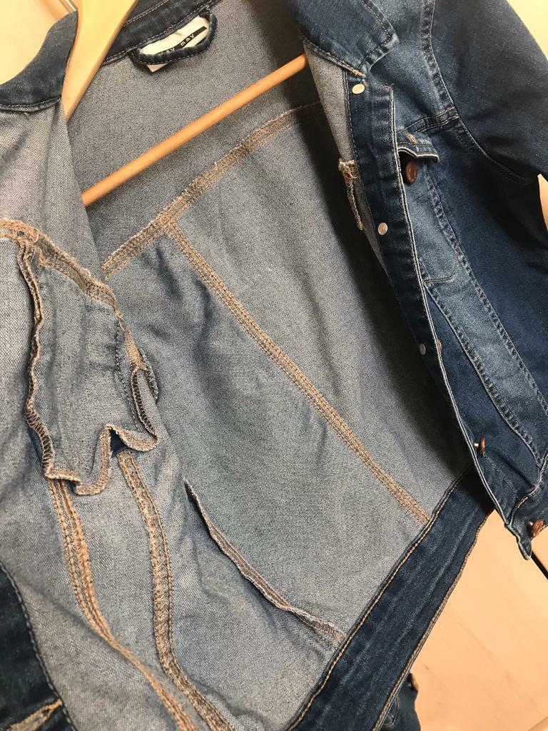 NOISY MAY DENIM JACKET WOMENS SMALL