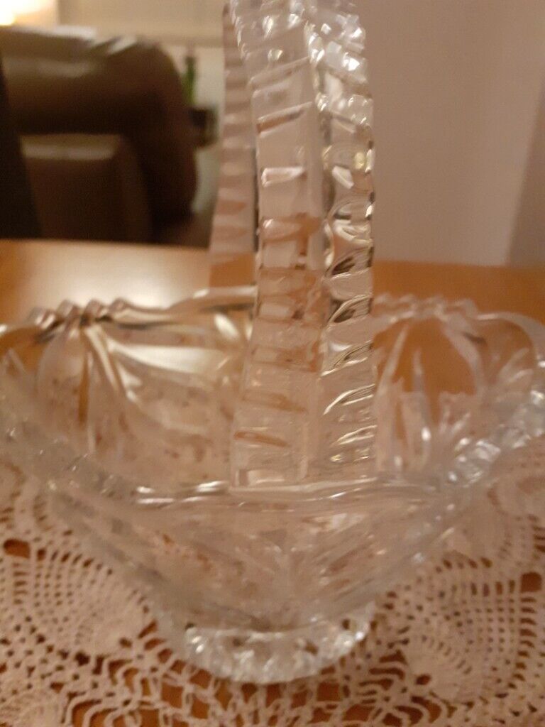 image for Lead crystal Basket