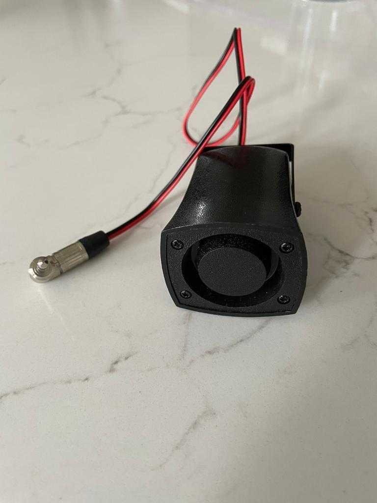 image for Car Vehicle DC6-15V Reversing Back-up Alarm Warning Buzzer Black