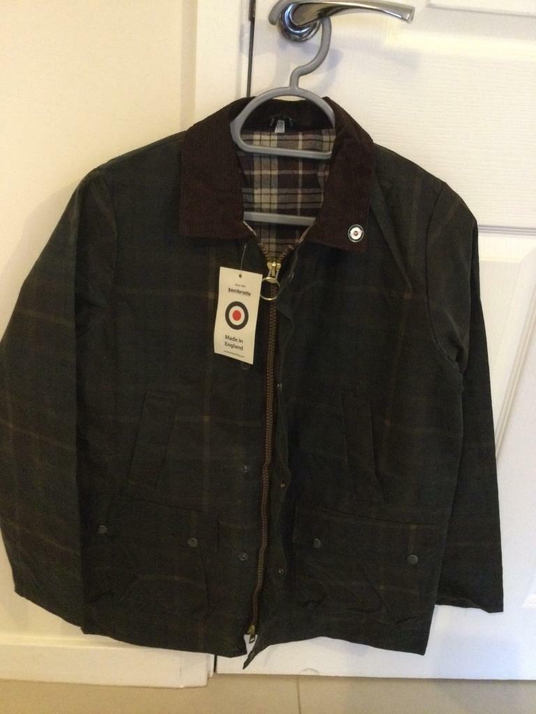 100% Genuine LAMBRETTA Check Wax Jacket x/s RRP £120