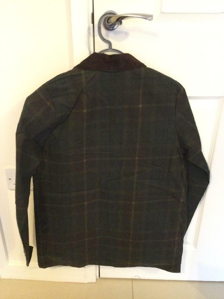 100% Genuine LAMBRETTA Check Wax Jacket x/s RRP £120