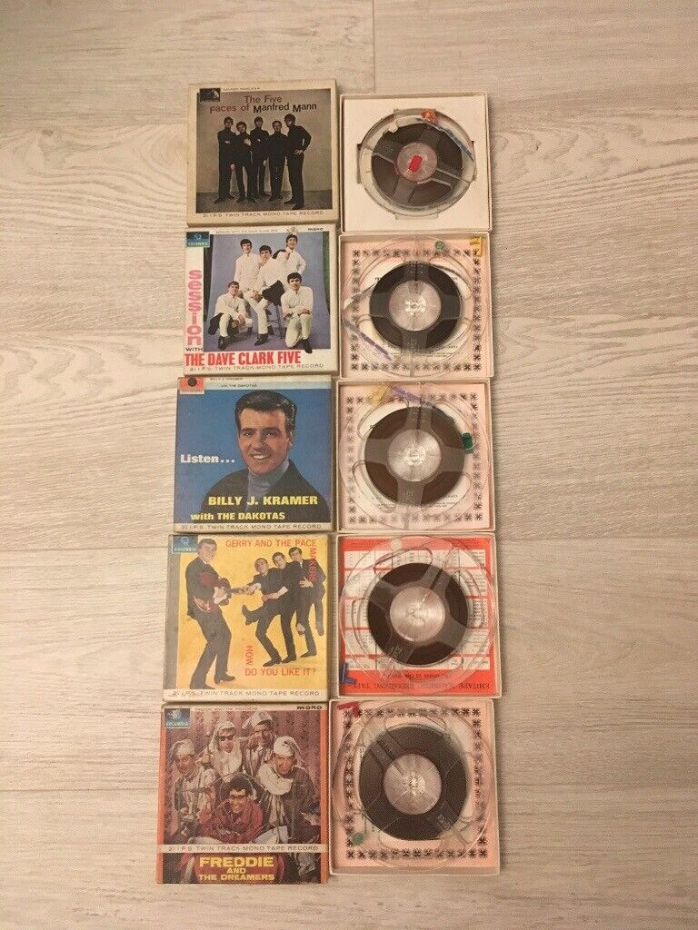image for Various Artists -Reel to reel pre-recorded tapes