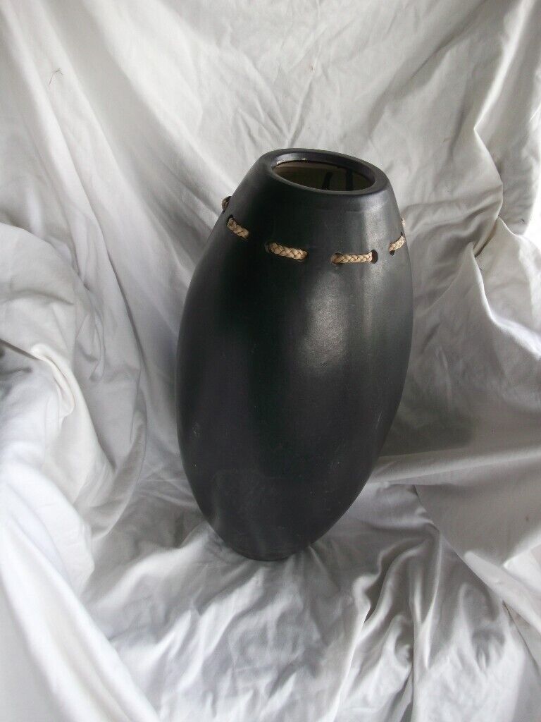 LARGE STONEWARE VASE