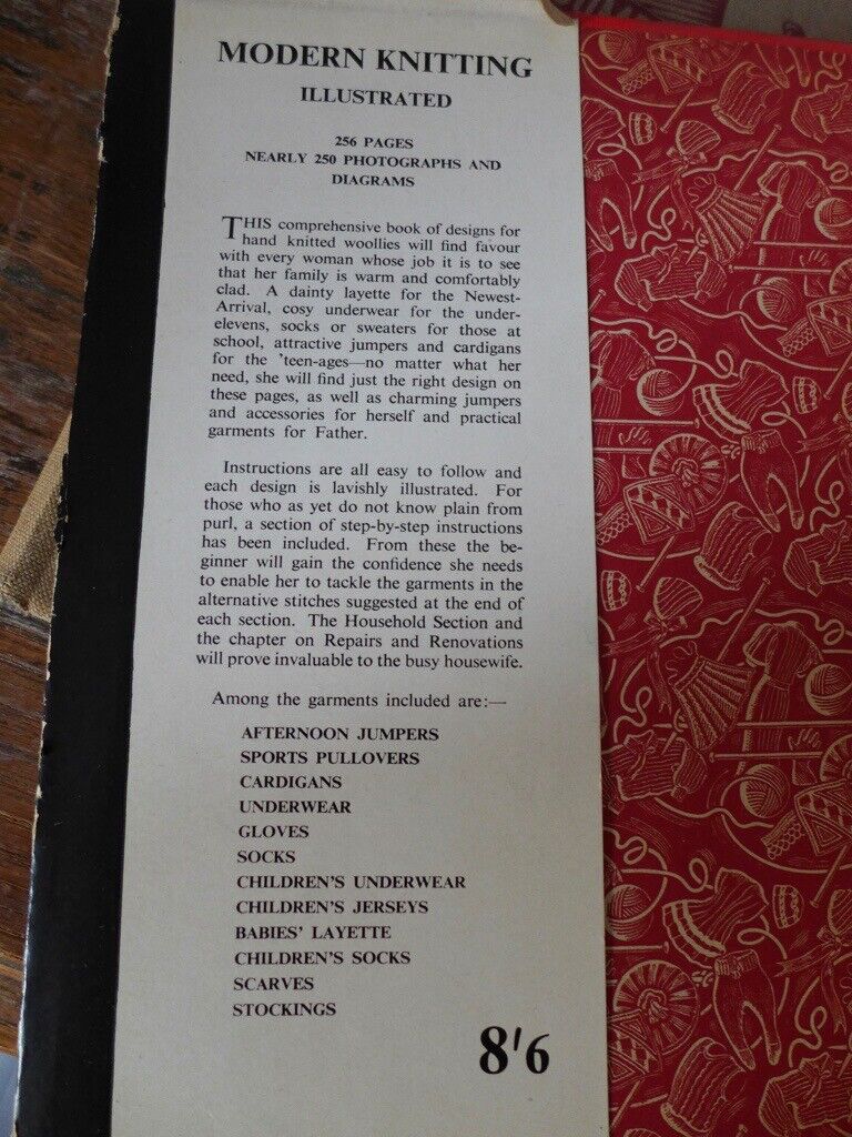 Four VINTAGE KNITTING BOOKS published in the 1940s. See below titles and details. The four for £25.