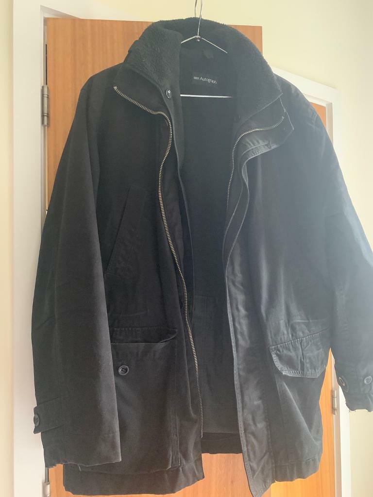 MAN'S REMOVBLE LINING AUTOGRAPH JACKET