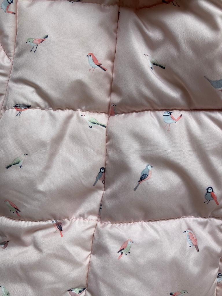 NEXT winter coat 12/18 months  with birds