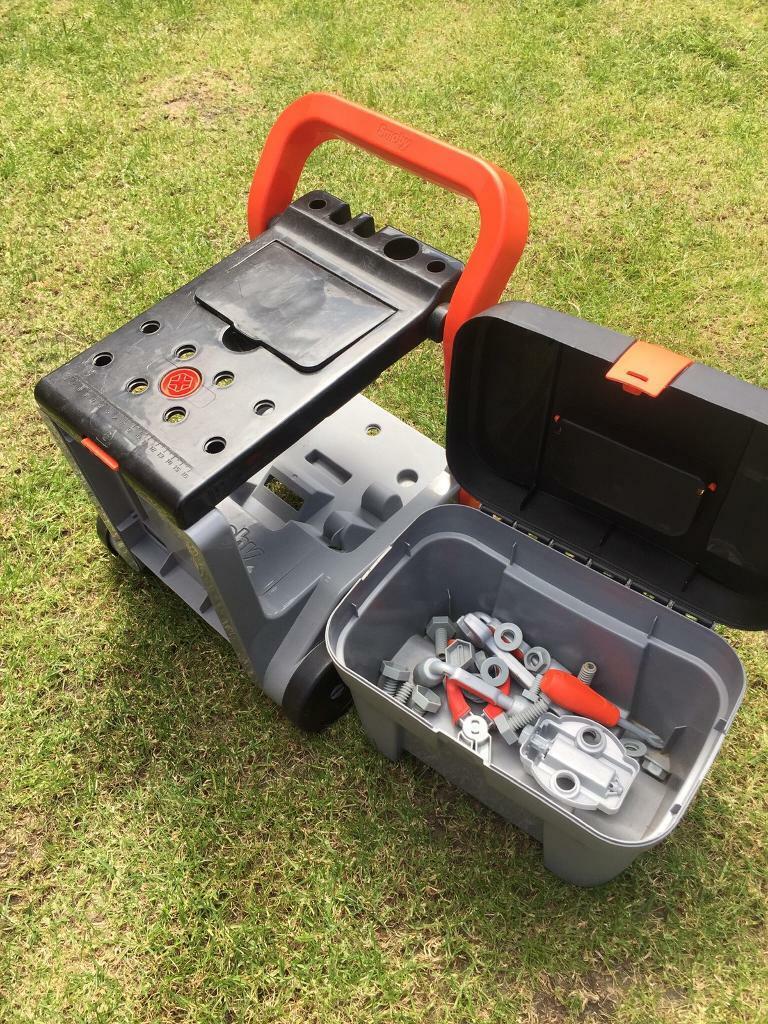 image for SMOBY WORKMATE WITH TOOL BOX AND TOOLS