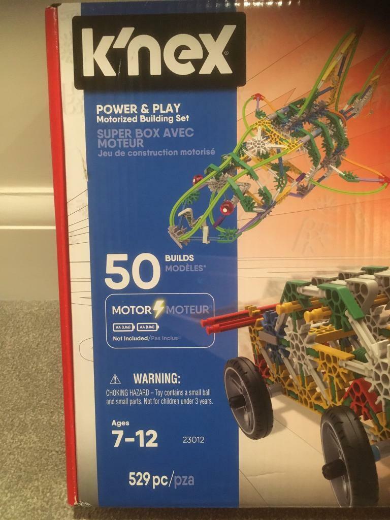 KNEX Power and Play 50 Model Motorised Building set Brand New in Box