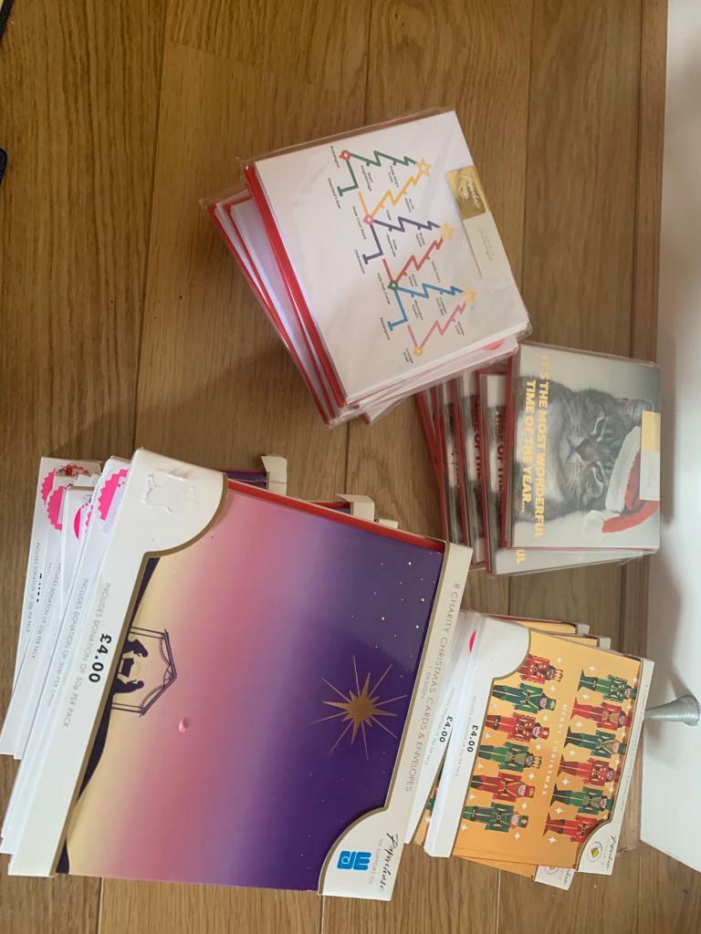 image for CHOICE OF PACKS OF PAPERCHASE CHARITY CHRISTMAS CARDS - HALF PRICE