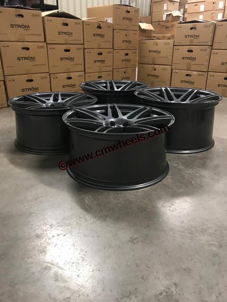 22″ Inch STROM STR3 BMW X5 X6 X7 Wheels 5x120 74.1 E70 E71 F15 F16 E53