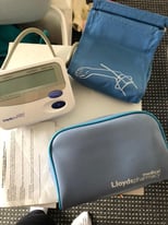 Blood pressure monitor bag /instructions, only used few times lloyds