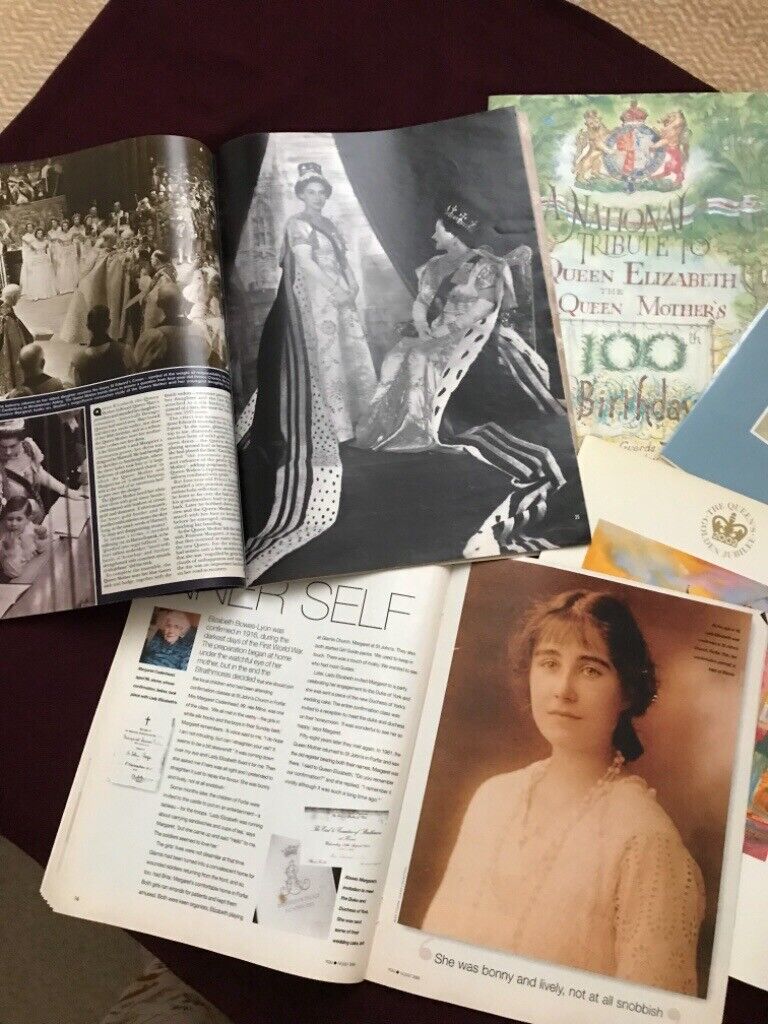 Royal Memorabilia- Queen Elizabeth the Queen Mother ( magazines, etc )