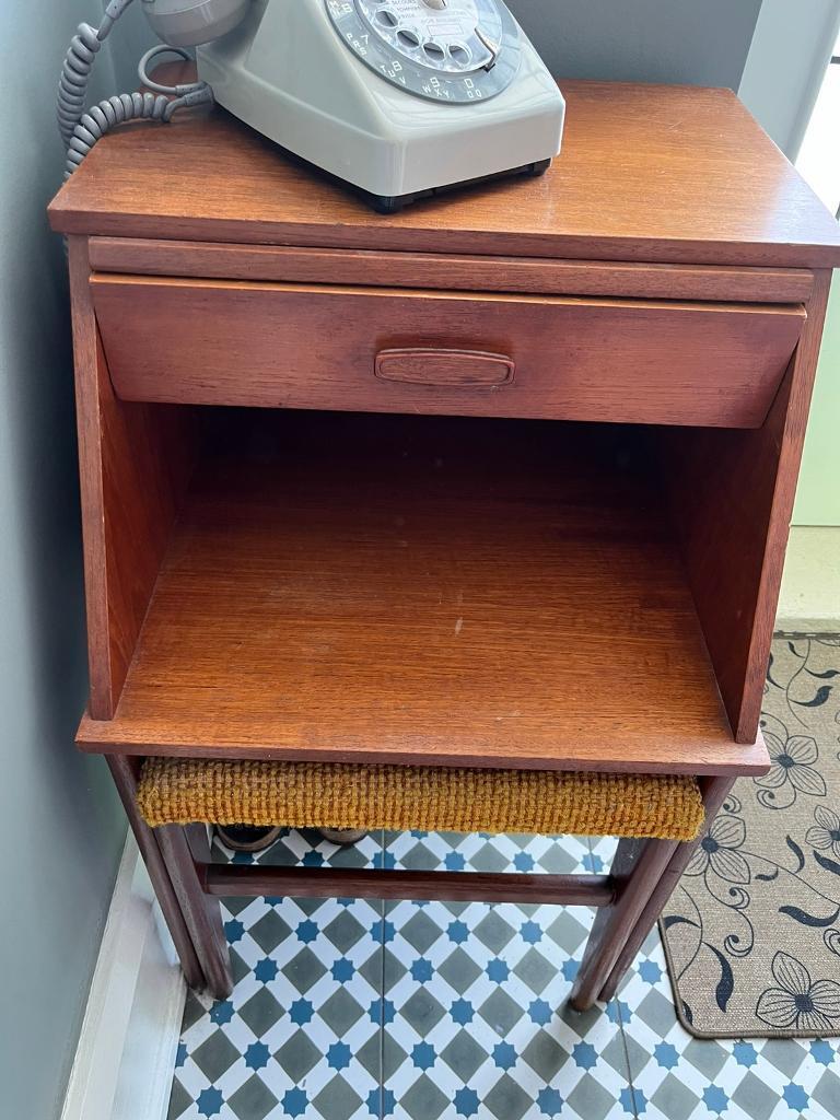 image for Vintage retro telephone table