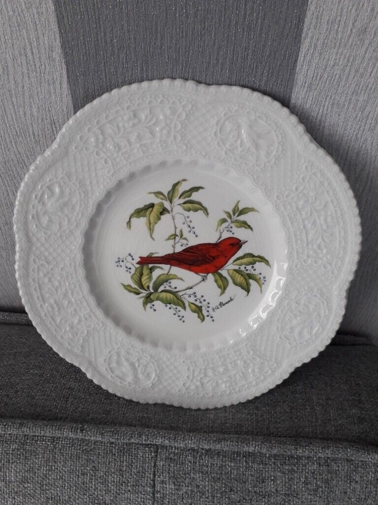 Royal Cauldon plates. 9 plates in set.