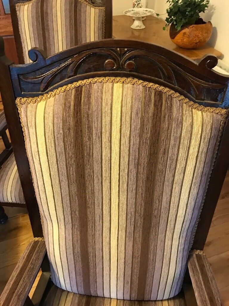 Antique Chaise Lounge + two matching chairs