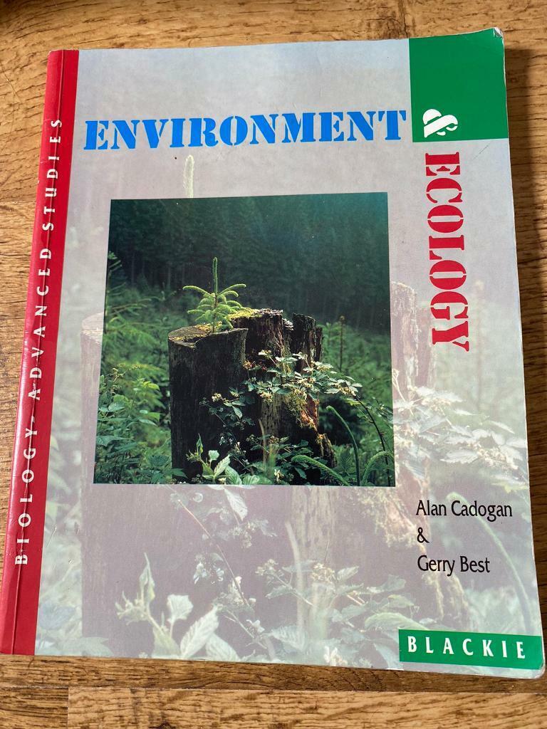 Environment and Ecology book