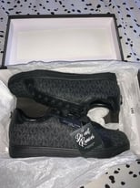 Michael Kors black keating signature trainers. Never worn with tags.