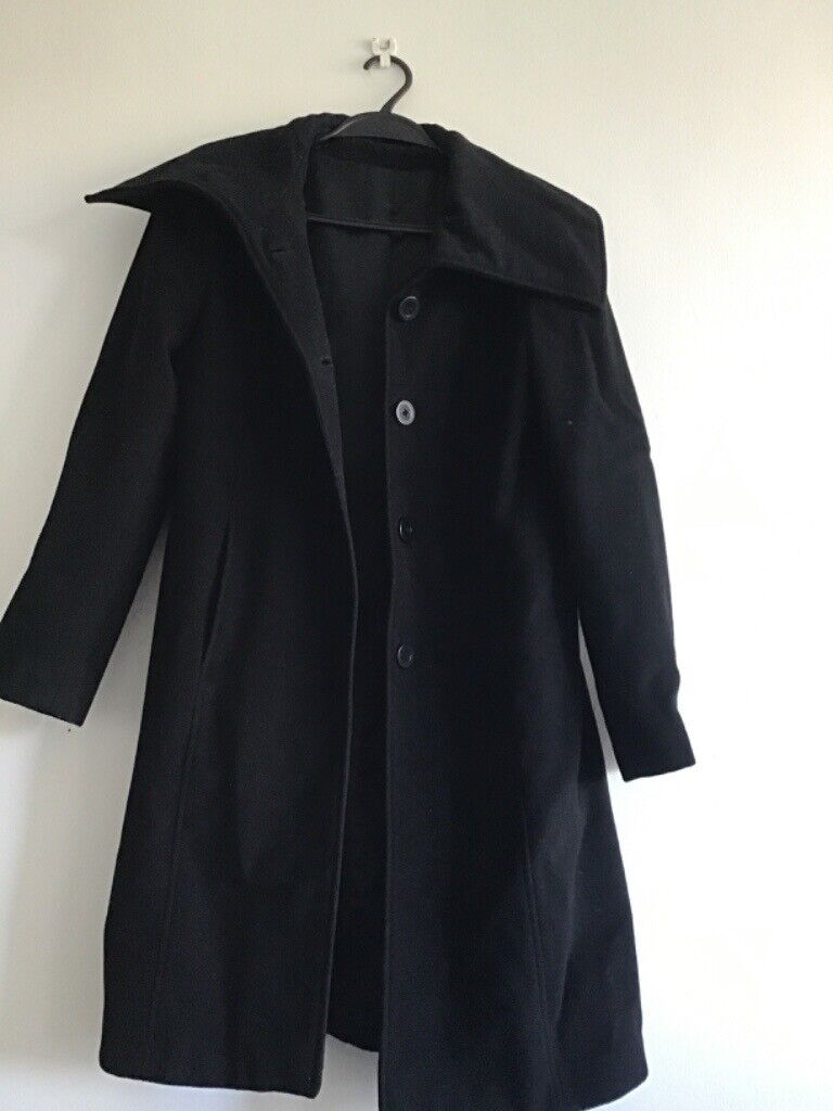 image for Winter coat black size 10