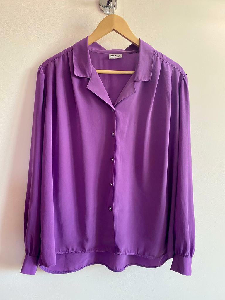 image for Purple blouse shirt