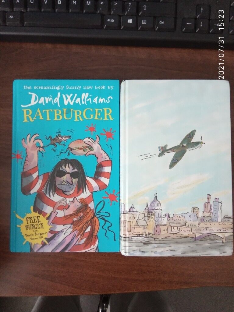 image for Grandpa's Great Escape Hardback & Ratburger Hardback by David Walliams
